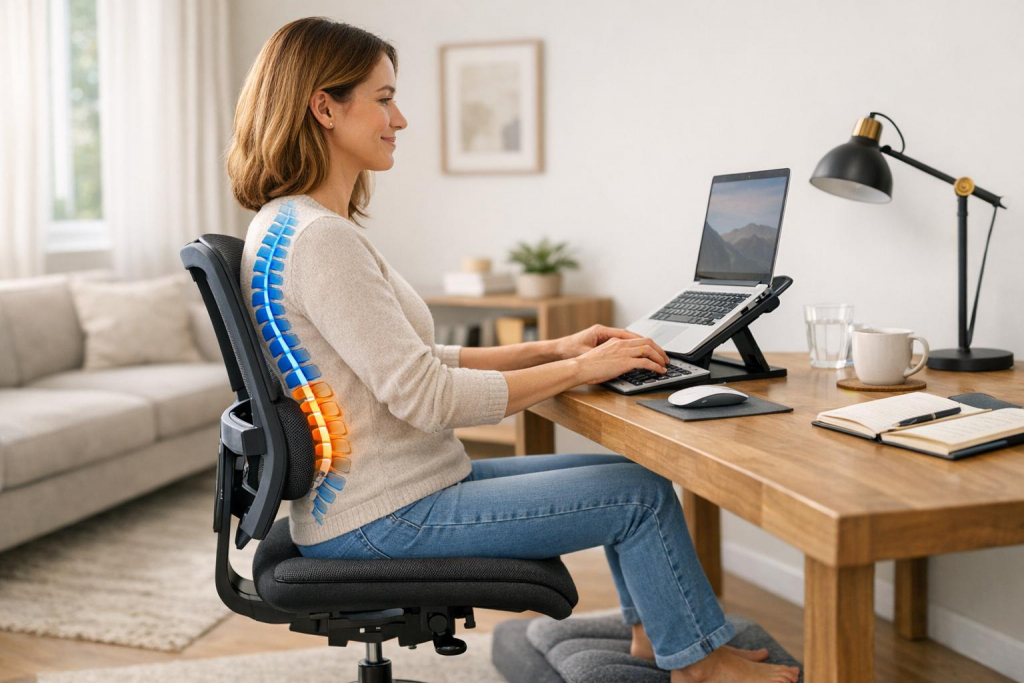How to Improve Spine Health While Working From Home