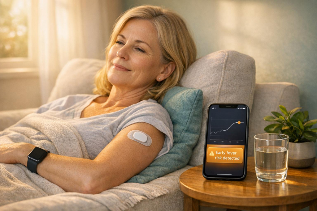 Wearable Devices for Post-Surgery Temperature Monitoring