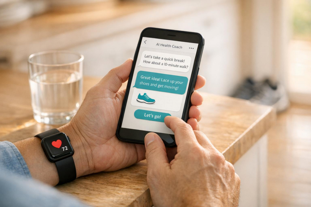 AI Algorithms for Chronic Disease Behavior Change