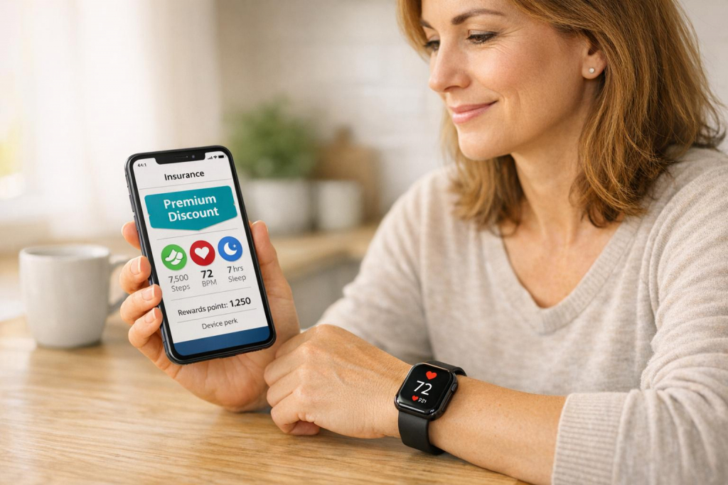 Insurance Discounts Through Health Tracking Compliance
