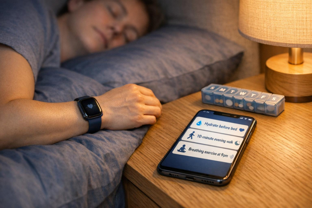 AI Sleep Monitoring: Tailored Lifestyle Tips for Chronic Care